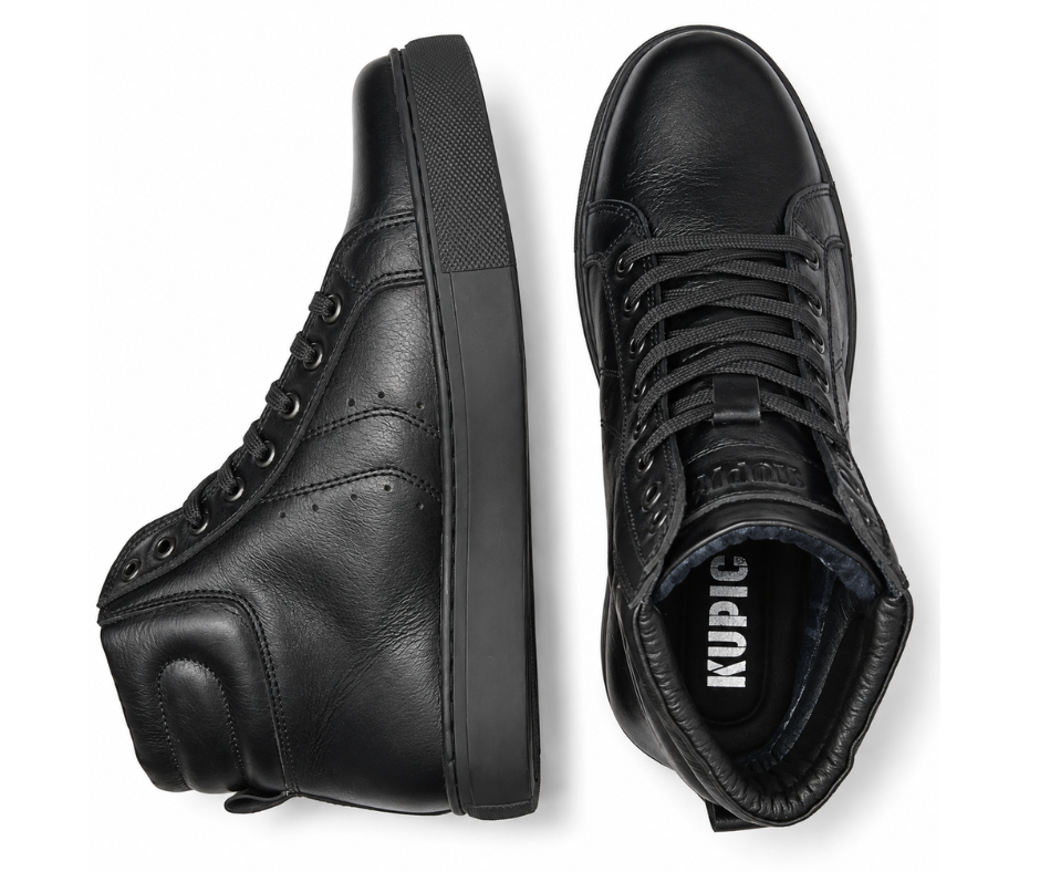 Tenis Berlin Negro, 100% Cuero