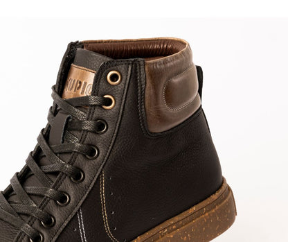 Tenis Condor Negros, 100% Cuero