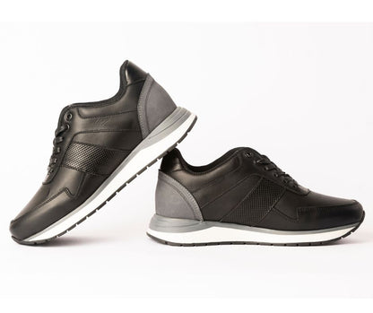 Tenis Zafiro Negro, 100% Cuero