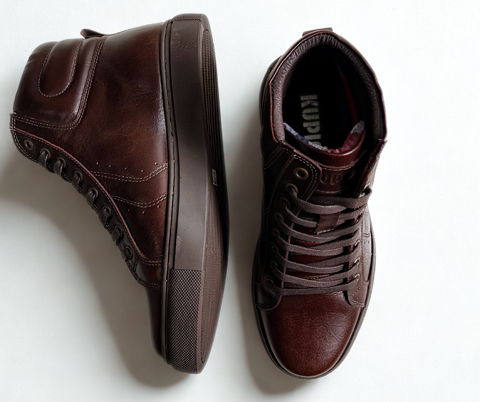 Tenis Berlin Coñac, 100% Cuero