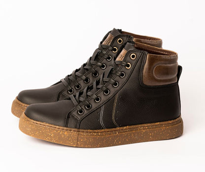 Tenis Condor Negros, 100% Cuero