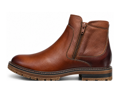 Botas Chelsea Miel 100% Cuero