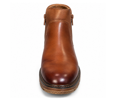 Botas Chelsea Miel 100% Cuero