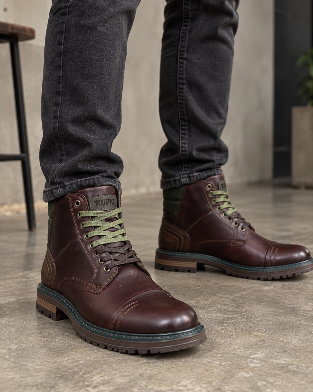 Botas Mónaco Marrón 100% Cuero