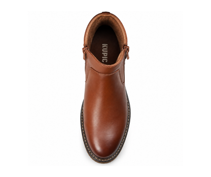 Botas Chelsea Miel 100% Cuero