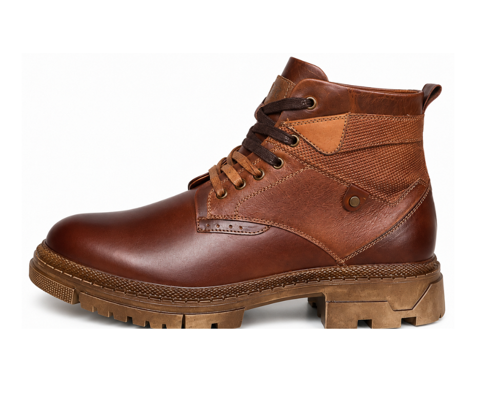 Botas Denver Miel 100% Cuero