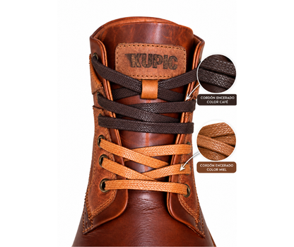 Botas Denver Miel 100% Cuero