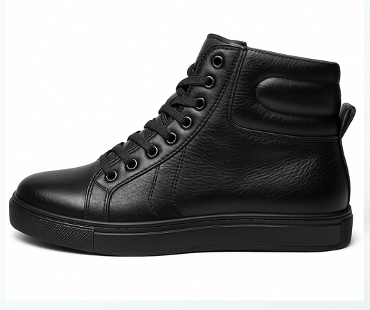 Tenis Berlin Negro, 100% Cuero