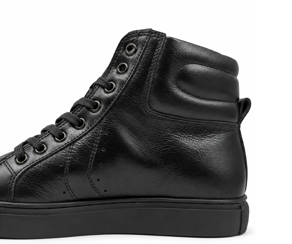 Tenis Berlin Negro, 100% Cuero