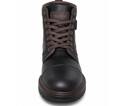 Botas Boston Negro Café 100% Cuero