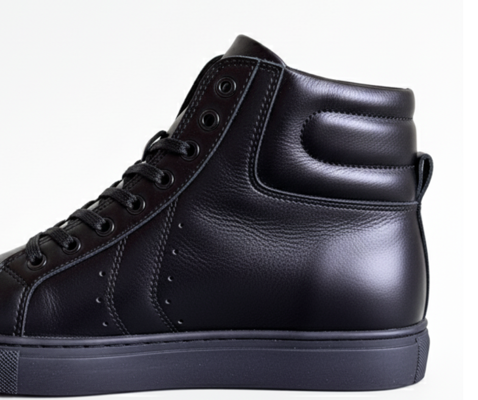 Tenis Berlin Negro, 100% Cuero