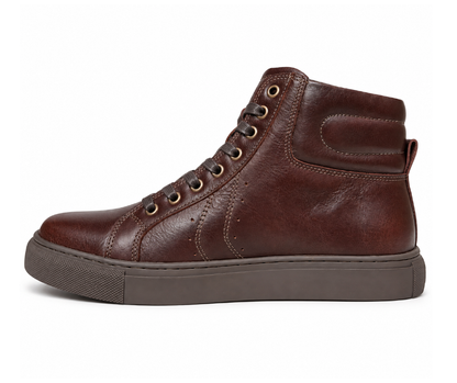 Tenis Berlin Coñac, 100% Cuero