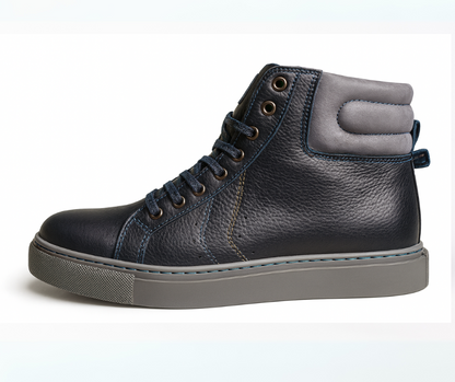 Tenis Condor Azul, 100% Cuero