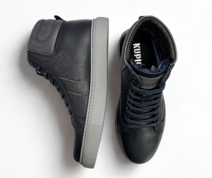 Tenis Condor Azul, 100% Cuero