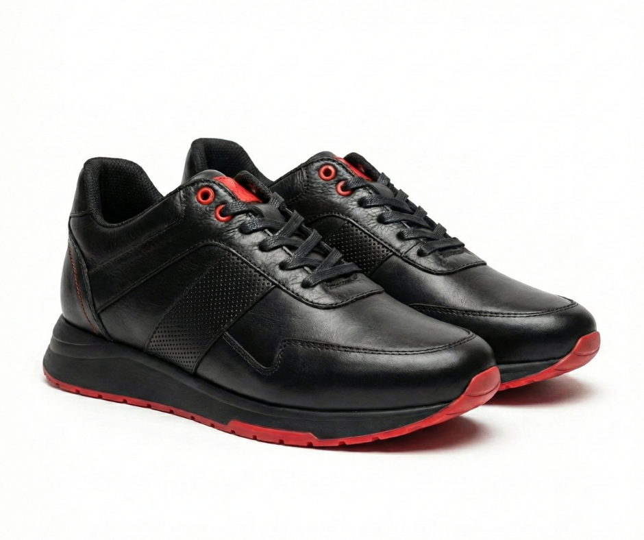 Tenis Zafiro Neon, 100% Cuero